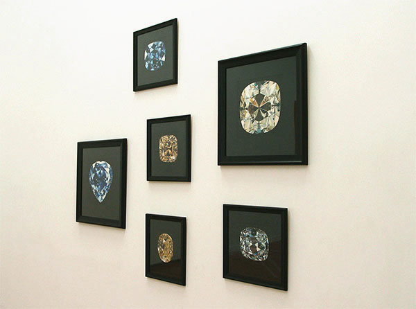 diamond drawings - installation