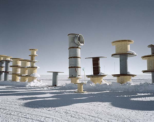 Spoolhenge #3, South Pole, Antarctica