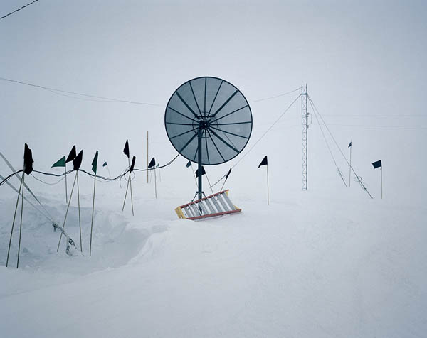 Satellite Dish, WAIS Divide, Antarctica