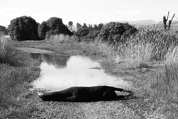 Untitled (action: Brighton estuary)