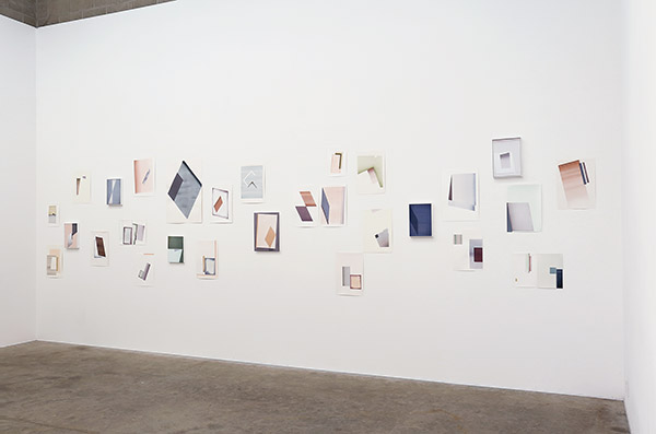 back gallery - installation view