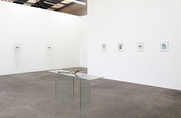 front gallery - installation view