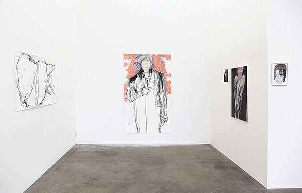 front gallery - installation view