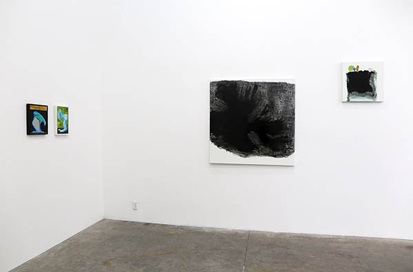 back gallery - installation view